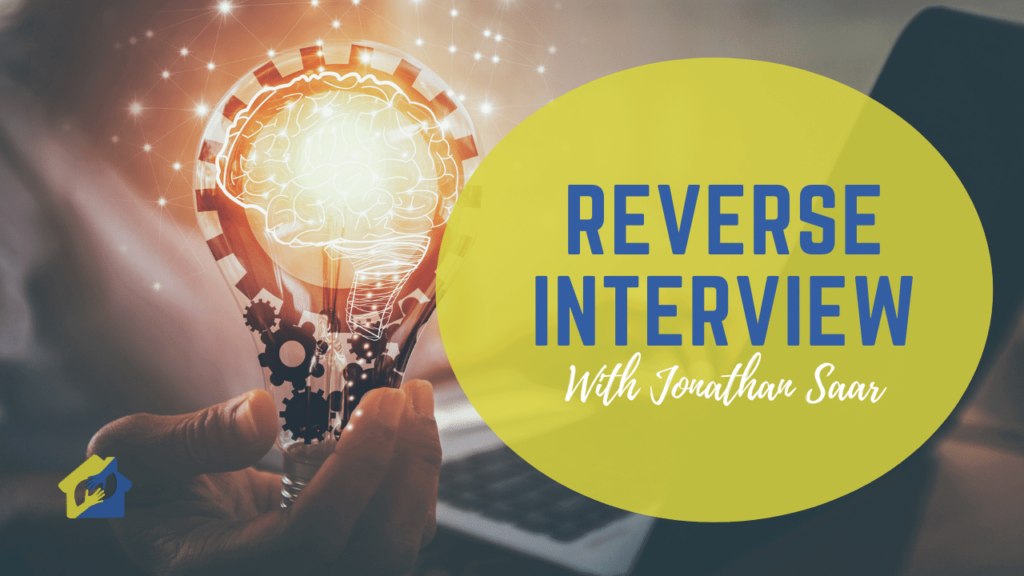 Reverse interview with Jonathan Saar