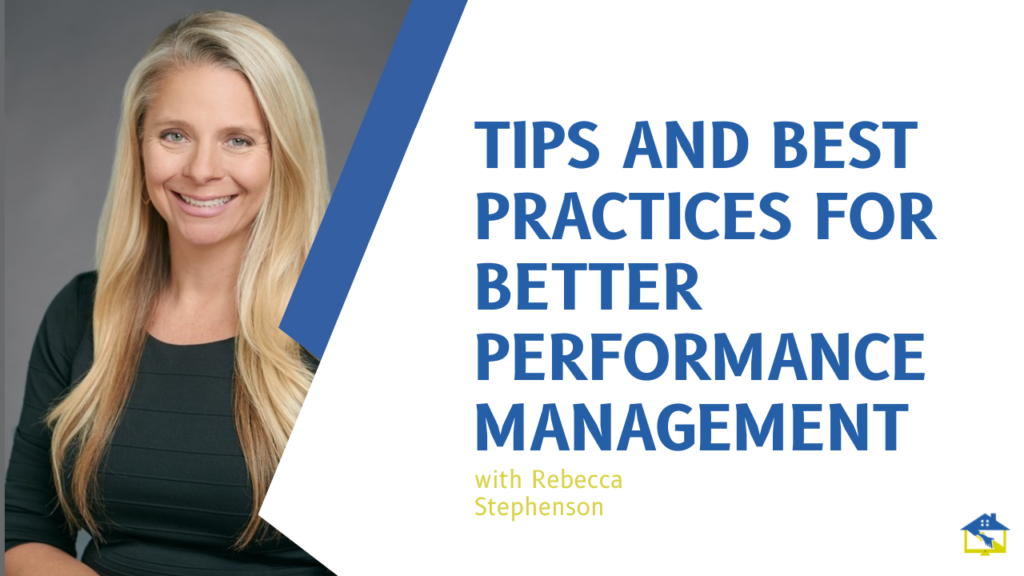 Tips and Best Practices for Better Performance Management