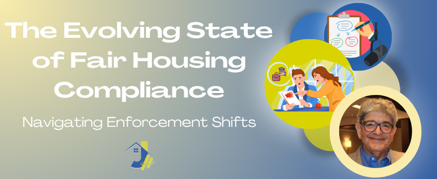 Jonathan Saar and Dough Chasick come together to discuss fair housing training.