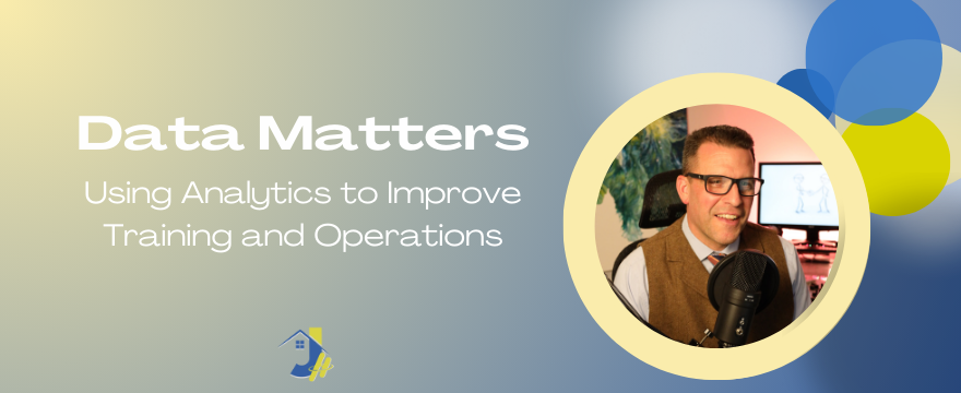 Podcast talking about using data analytics to improve training and operations.